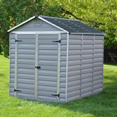 Palram Skylight Shed 6ft Range - Dark Grey