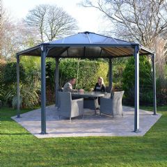 Palram Monaco Hexagonal Gazebo 4.5m x 3.9m