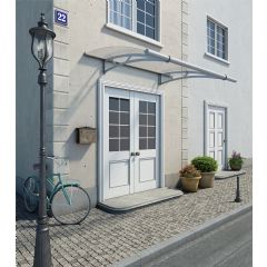 Palram Aquila 2050 Door Canopy - Silver Clear