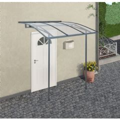 Palram Vega 2000 Door Canopy - Grey Clear