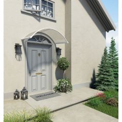 Palram Corona 1580 Door Canopy - White