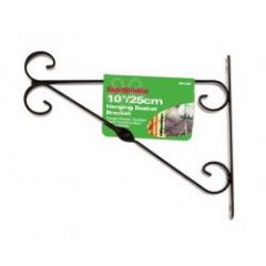 SupaGarden Hanging Basket Bracket 35cm/14in Black