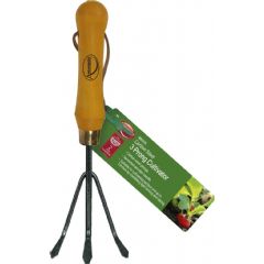 Ambassador Carbon Steel 3 Prong Cultivator