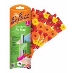 The Buzz Window Fly Traps 3 Pack