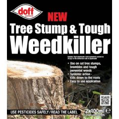Doff New Tree Stump Tough Weedkiller - 2 Sachets