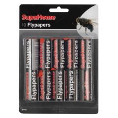 SupaHome Flypapers Pack of 10