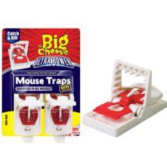 The Big Cheese Ultra Power Mouse Traps - 2 Pack