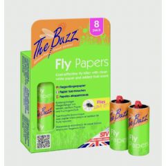 The Buzz Flypapers 8 Pack