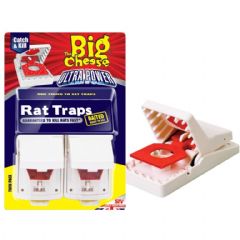 The Big Cheese Ultra Power Rat Traps Twin Pack