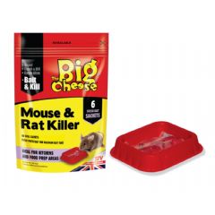 The Big Cheese Mouse Rat Killer - 6 Pack