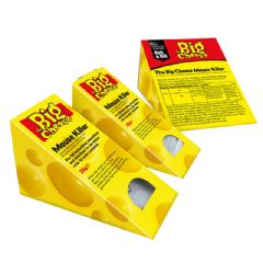 The Big Cheese Cheese Wedge Mouse Killer - Twin Pack