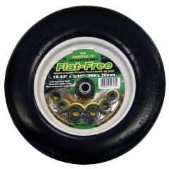 Select Flat Free Wheelbarrow Wheel - 36cm Diameter