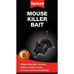 Rentokil Mouse Killer Bait - 8 Sachets