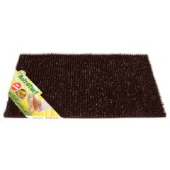Bruce Starke Astro Turf Door Mat - Dark Brown - 70 x 40cm