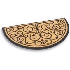 Dandy Epsom Vico Coir Half Moon Door Mat - 75 x 45cm