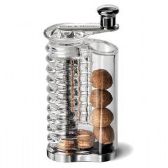 Cole and Mason Wallis Acrylic Nutmeg Mill - 15cm Height