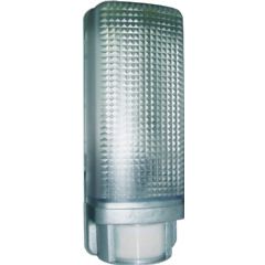 Byron 60W Security Light - Chrome - With Motion Detector