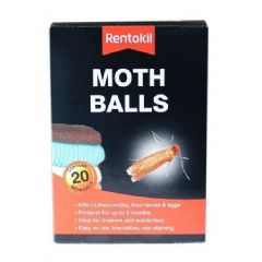 Rentokil Moth Balls Pack 20