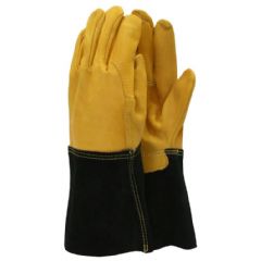 Town and Country Professional Heavy Duty Gauntlet Gloves Mens Size L