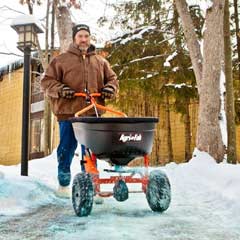 Agri-Fab Spreader - 130lb Push Pro Salt