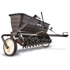Agri-Fab Tow Behind Pro Aerator & Drop Spreader 175lb
