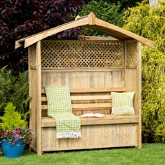Zest 4 Leisure Hampshire 3 Seater Arbour