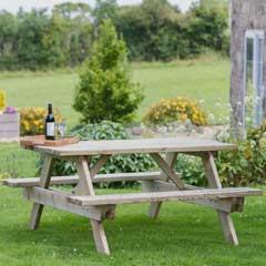 Zest 4 Leisure Katrina Picnic Table - 160cm