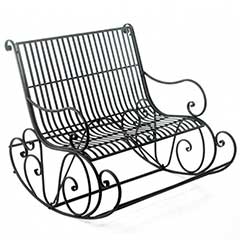 Black Country Metal Works Limited Dora''''s Choice Rocking 2 Seater Bench