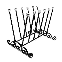 Black Country Metal Works V12 Wellies Boot Rack - 6 Pairs