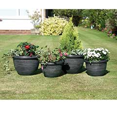 Wenlock Planters Grey - 4 Pack
