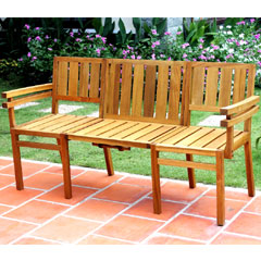 Norfolk Leisure Lifestyle Ltd Seattle 3 Seater Companion Seat
