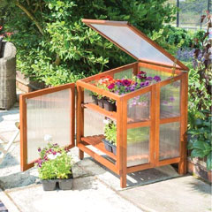 Rowlinson Hardwood Cold Frame - W2ft x D2ft
