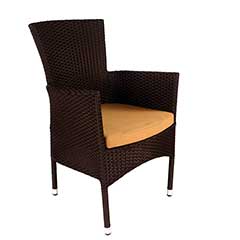 Europa Leisure Stockholm Chair - Brown