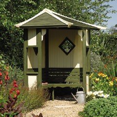 Rowlinson Haven 2 Seater Corner Arbour Bench