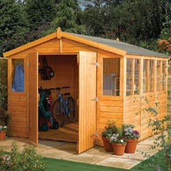 Rowlinson Shiplap Workshop - W9ft x D18ft