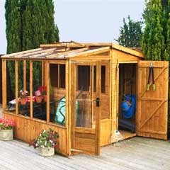Mercia Combi Greenhouse - W8ft x D8ft - Styrene