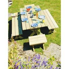 Alexander Rose Farmers 190cm Dining Picnic Table
