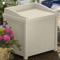 Suncast Resin Storage Seat