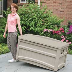 Suncast Patio Resin Storage Box - 276 litres