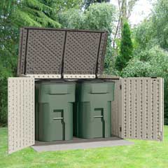 Suncast Kensington Eight Bin Store - 1982 Litres