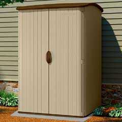 Suncast Resin Conniston Vertical Storage Sheds