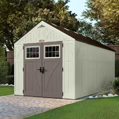 Suncast Resin Tremont Apex Sheds