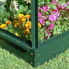 Halls Popular/Supreme Greenhouse Bases - Green