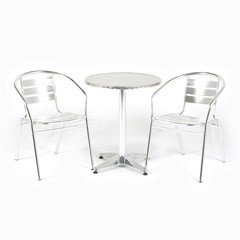 Greenfingers Kensington 2 Seater Bistro Set - Aluminium