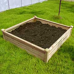 Terra Fir Raised Bed - 1.2m x 1.2m