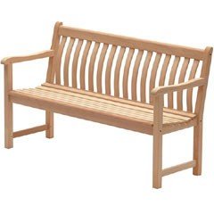 Alexander Rose Broadfield Mahogany 3 Seater Bench