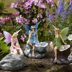 Smart Garden Solar Fairy Spotlight - 3 Pack