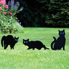 Gablemere Cat Scarers Garden Ornament - Set of 3