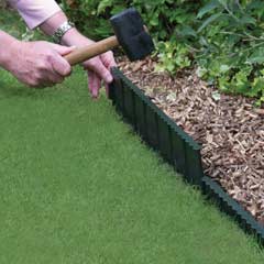 Bosmere Flexi Edge Lawn Edging - H15cm