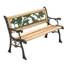 Kids Wooden Garden Bench 82cm